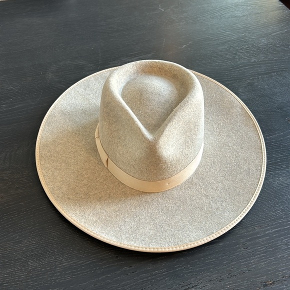 Lack of Color Carlo Wool Rancher in Speckled Grey/Cream - Picture 6 of 10